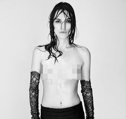 Dipotret Fotografer Legendaris, Keira Knightley Tampil Topless