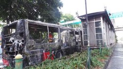 Imbas Terbakarnya TransJ, Ahok Kandangkan Bus-bus Merek Yutong