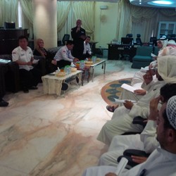 Kemenag Cek Persiapan Akhir Pemondokan dan Katering Haji 2014