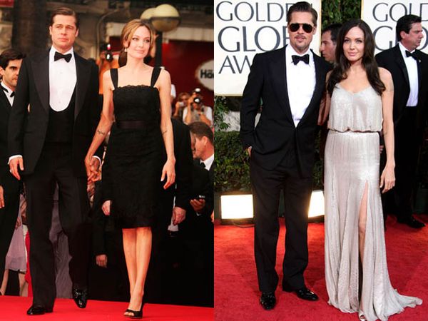 Keserasian Brad Pitt dan Angelina Jolie di Red Carpet (1)