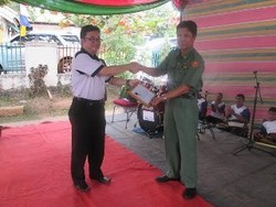 TVS Sumbang 1 Unit Motor ke SMK Antara Palembang