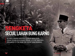 Sengketa Secuil Lahan Bung Karno