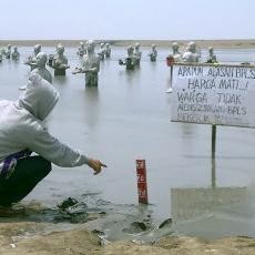 Tanggul Lumpur Lapindo Kritis, Ketinggian Air Lumpur Sejajar Bibir Tanggul