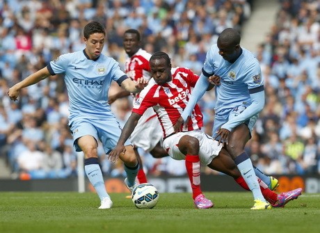 City Ditaklukkan Stoke di Etihad