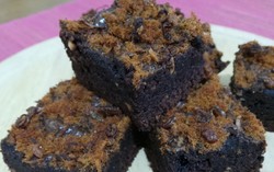 Resep Kue: Brownies Abon Bawang