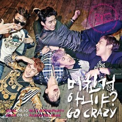 2PM Comeback dengan GO CRAZY! 10 September