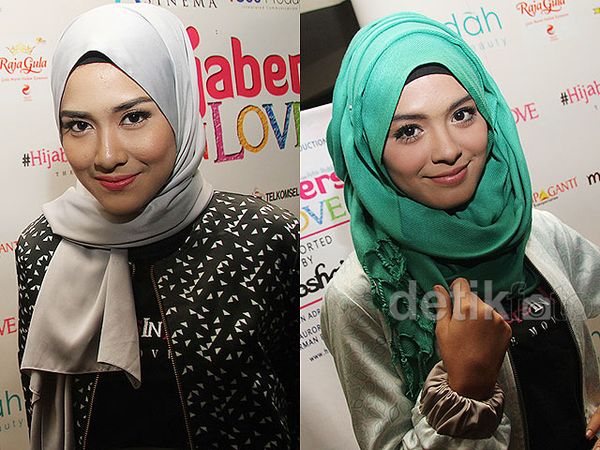 Cantik Berhijab ala Andania dan Vebby, Pemeran Hijabers in Love