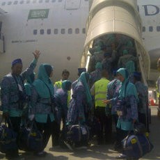 Calon Jamaah Haji Kloter 1 Embarkasi Surabaya Diberangkatkan Siang Ini