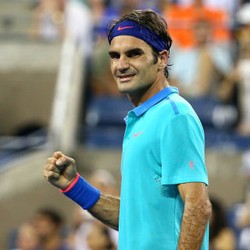 Lewati Pertarungan Empat Set, Federer Maju ke Babak Keempat