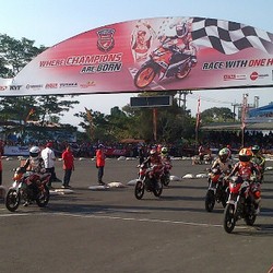 CB150R Jadi Kelas Baru pada HRC Seri III di Malang