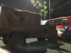 Ditabrak Truk Marinir, Sopir Metromini Tampak Kebingungan