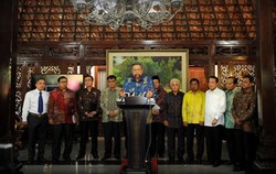 Prabowo dan Ical Tak Hadir Saat Koalisi Merah Putih Bertemu SBY