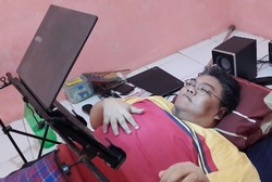 Terlalu Gemuk, Samuel Programer Lumpuh Tak Muat Masuk MRI Biasa