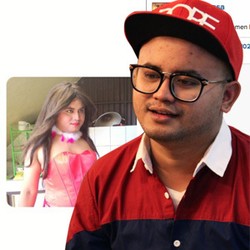 Ketika Allan Wangsa Parodikan Gaya Katy Perry