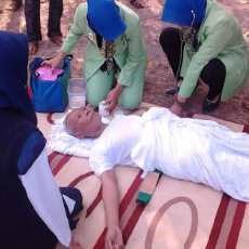 Calon Jamaah Haji Pingsan Saat Ikut Manasik