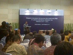 Penuhi Hak Karyawan, Garuda Gandeng Kemenakertrans