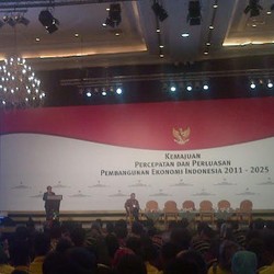 Tokoh-tokoh Ekonomi dan Pejabat Kumpul di JCC Bahas MP3EI