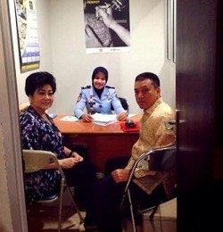 Terkena Stroke, Hartati Janji Tetap Rutin Wajib Lapor