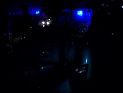 Angkot Tabrak Tiang Listrik di Jl Dewi Sartika, Lalin Tersendat