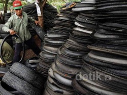 Ban Bekas Didaur Ulang Jadi Baterai Mobil