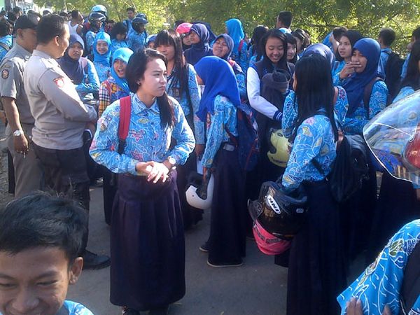 Siswa SMAN 1 Panarukan Boikot Sekolah