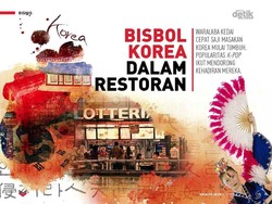 Bisbol Korea dalam Restoran