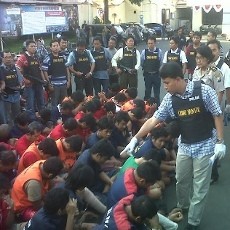 84 Penjahat Jalanan di Surabaya Diamankan Selama Sebulan