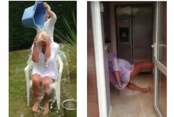 Leher Amanda Hampir Patah Akibat Terpeleset Usai Ikut Ice Bucket Challenge