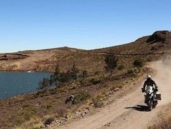 Motor Sempat Rusak, Petualang Bermotor Kang JJ Berhasil Capai Brasil