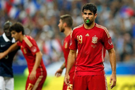 Sudah 5 Caps di Tim Matador, Gol Diego Costa Masih Nol