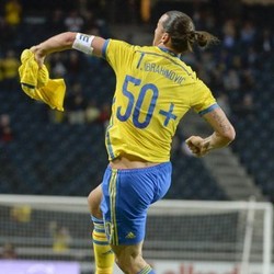 Cetak Brace ke Gawang Estonia, Ibra Top Skorer Sepanjang Masa Swedia