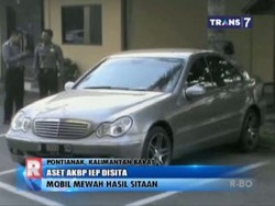 Mobil Mewah Milik AKBP IEP Disita