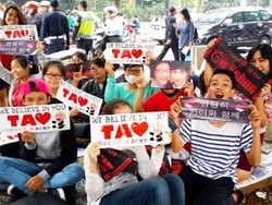 Lapangan D Senayan Dipadati Penggemar EXO