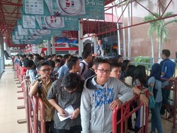 Pencari Kerja Padati Job Fair di Kemayoran Hari Kedua