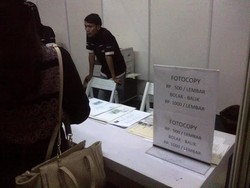 Bisnis Fotokopi Menuai Berkah di Job Fair Kemayoran