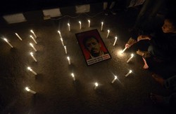 Puluhan Aktivis Makassar Gelar Malam Renungan 10 Tahun Wafatnya Munir