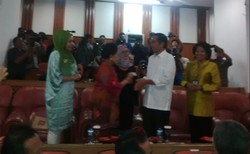 Jokowi Hadiri Rilis Single Slank Indonesia WOW di RRI