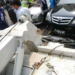 Parkir Sembarangan di Tanah Abang, 3 Mobil Didenda Rp 500 Ribu