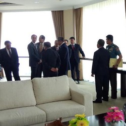 Presiden SBY Terima Delegasi Mitsubishi Corporation di IPSC Sentul