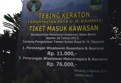 Makin Terkenal, Masuk Tebing Keraton Bandung Sekarang Bayar