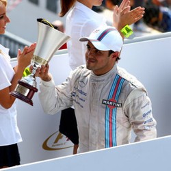 Podium Pertama Massa Bersama Williams