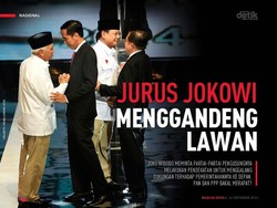Jurus Jokowi Menggandeng Lawan