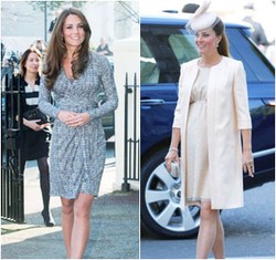 Foto: Melihat Kembali Pilihan Busana Kate Middleton Saat Hamil Anak Pertama