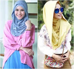 Foto: Gaya Aktris Hingga Selebgram Hijab Pakai Tren Hoodie Instan