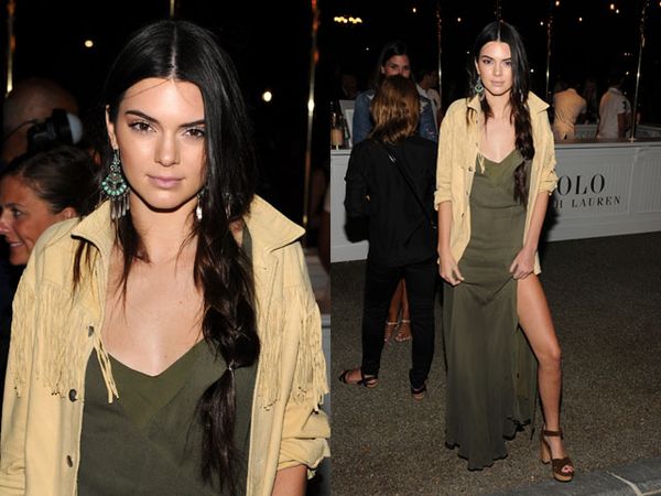 Kendall Jenner Seksi Pamer Kaki Jenjang