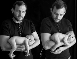 Foto Bayi BAB Saat Digendong Ayahnya Ini Populer di Internet