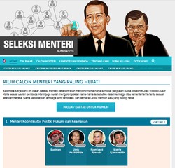 Malam ini, Batas Terakhir Pilih Calon Paling Hebat di Seleksi Menteri