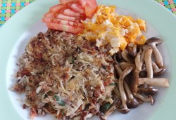 Resep Kentang: Omelet Kentang Serut dan Daging