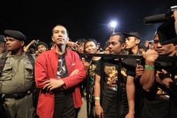 Jokowi Akan Tampil di Film Dokumenter Satu Dekade Festival Rock in Solo