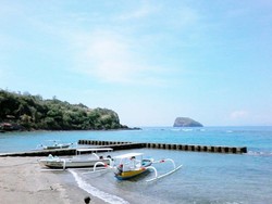 Snorkeling Sampai Mancing di Pantai Candidasa, Bali